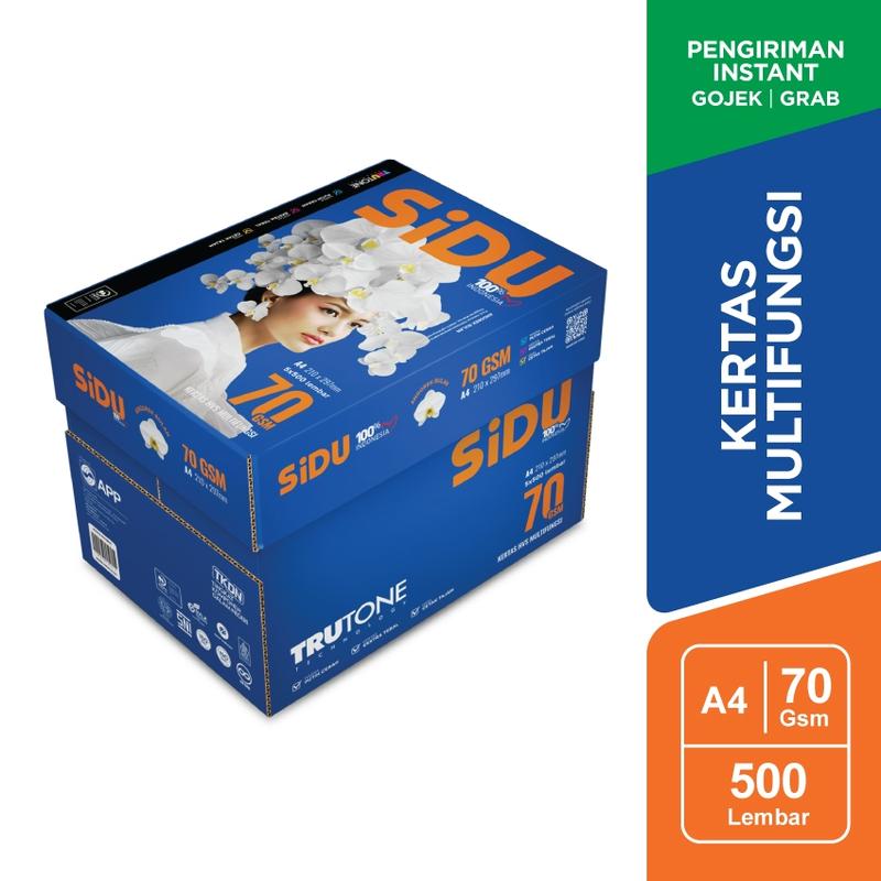 SiDU Kertas Fotocopy 70 GSM A4 - 5 Rim | INSTAN Jakarta